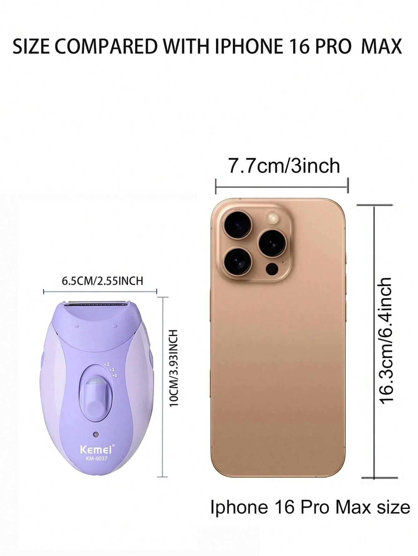 Kemei 4-In-1 Women Care Epilator