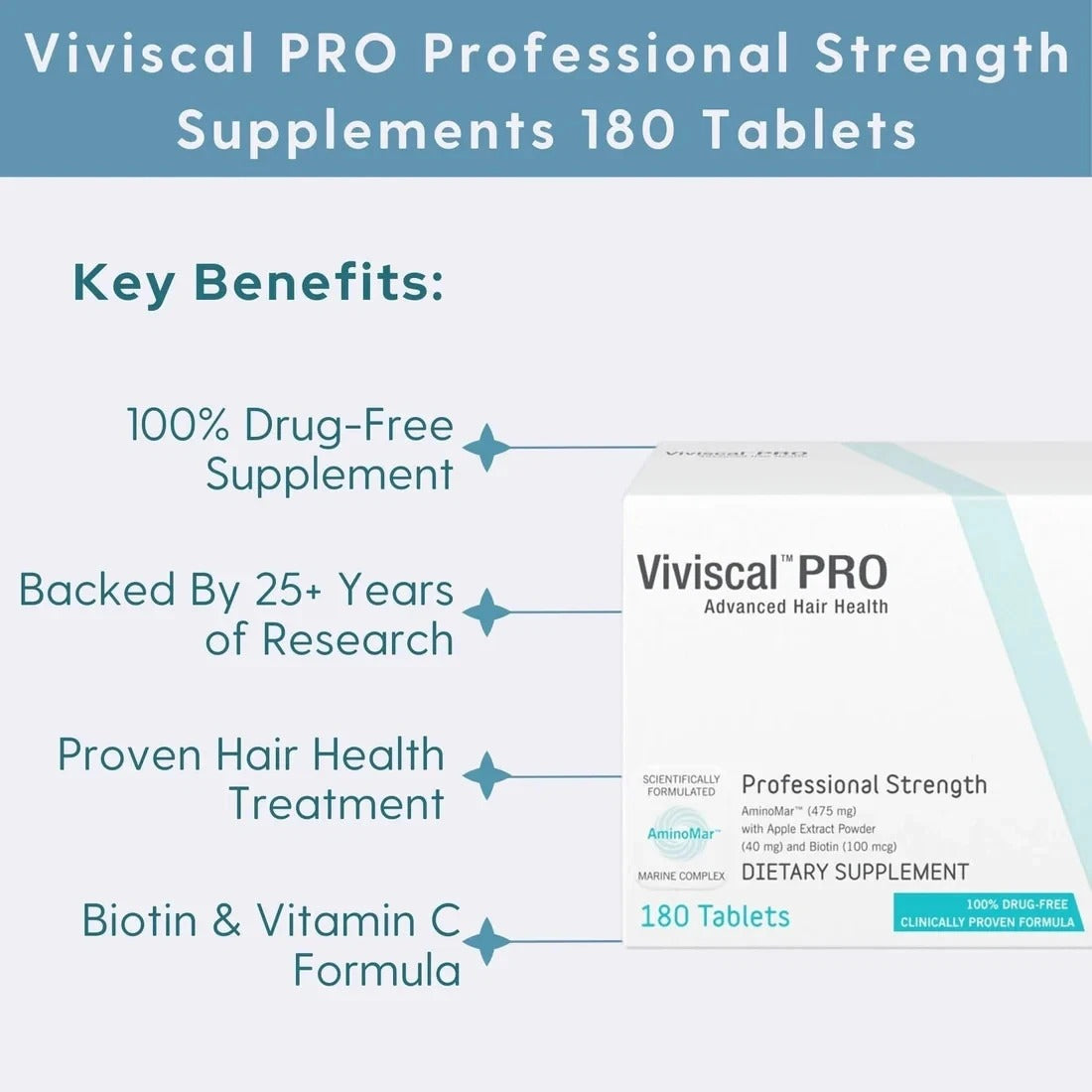 Viviscal Pro Professional Hair Growth Tablets