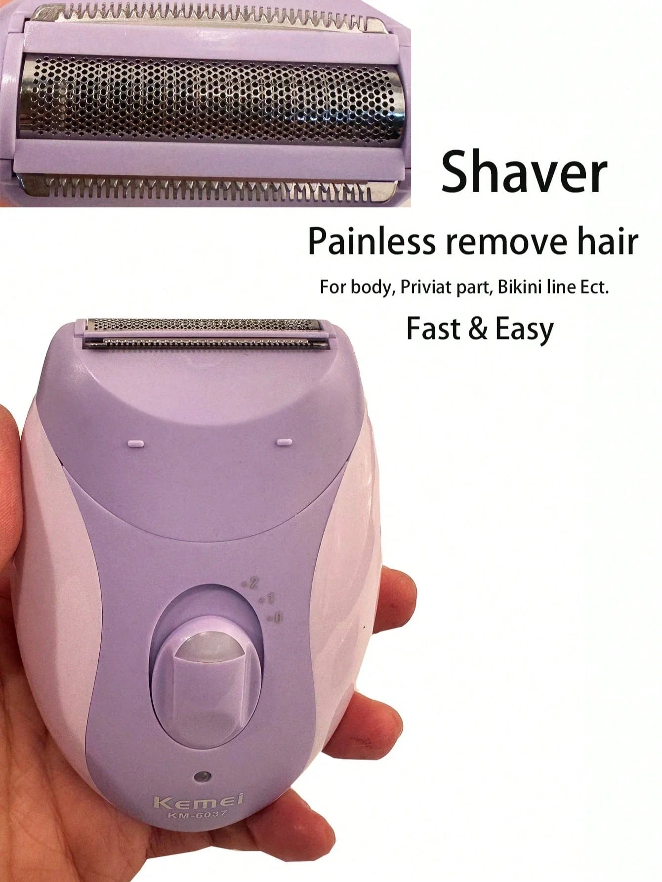 Kemei 4-In-1 Women Care Epilator