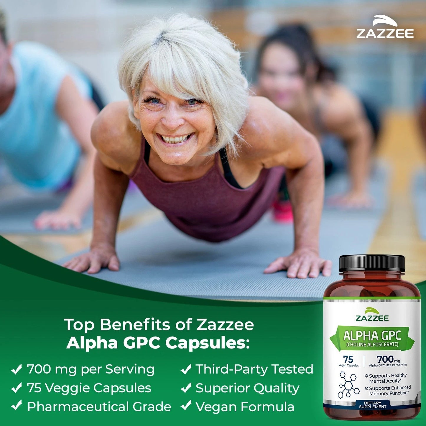 Alpha GPC Choline Vegan Capsules