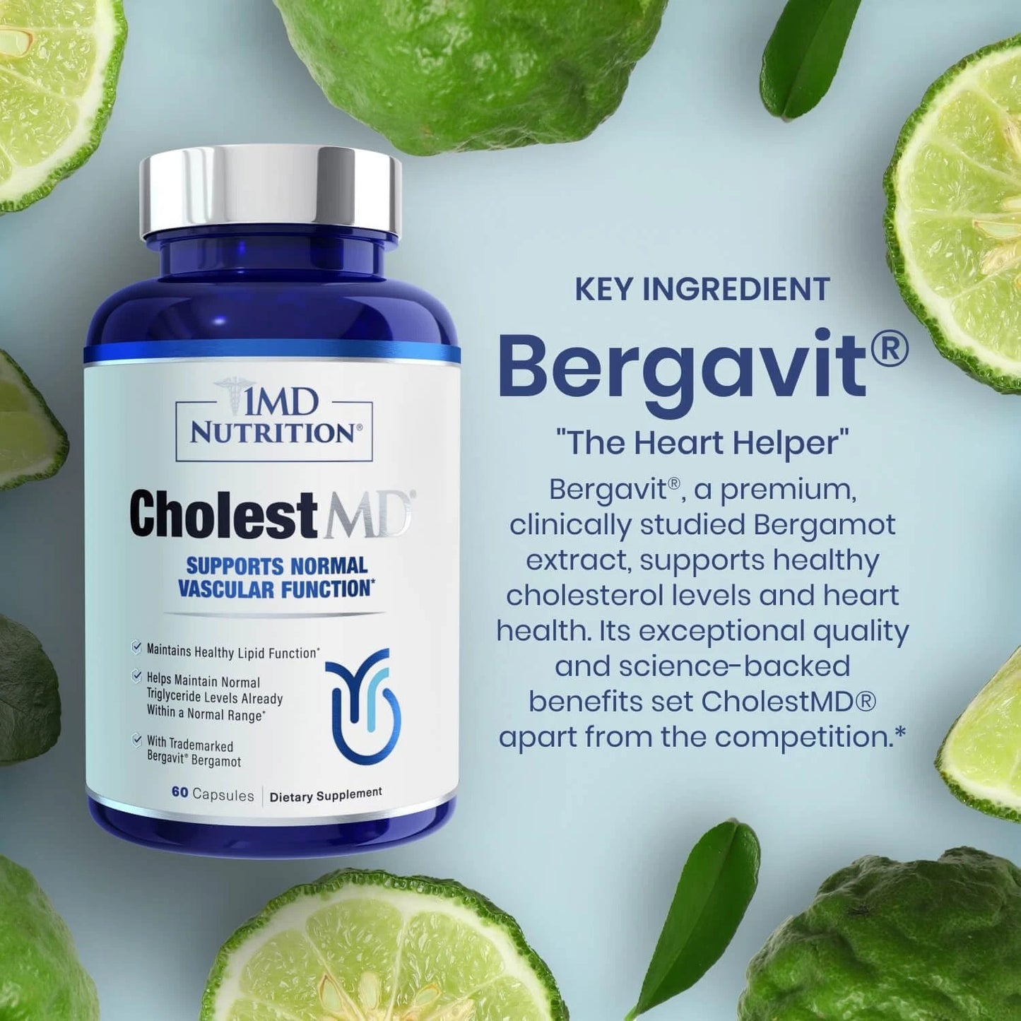 CholestMD Cholesterol Health Support Capsules