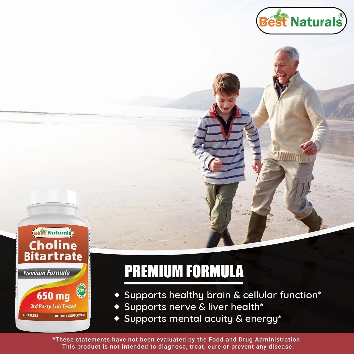 Best Naturals Choline Bitartrate Tablets